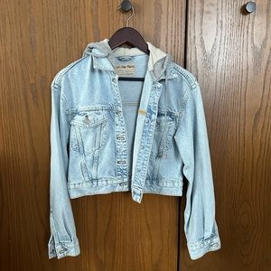 We The Free Hooded Jean Jacket